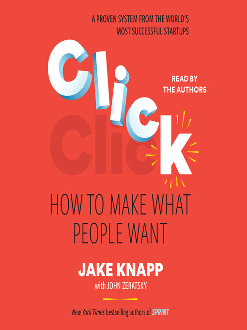 Title details for Click by Jake Knapp - Available
